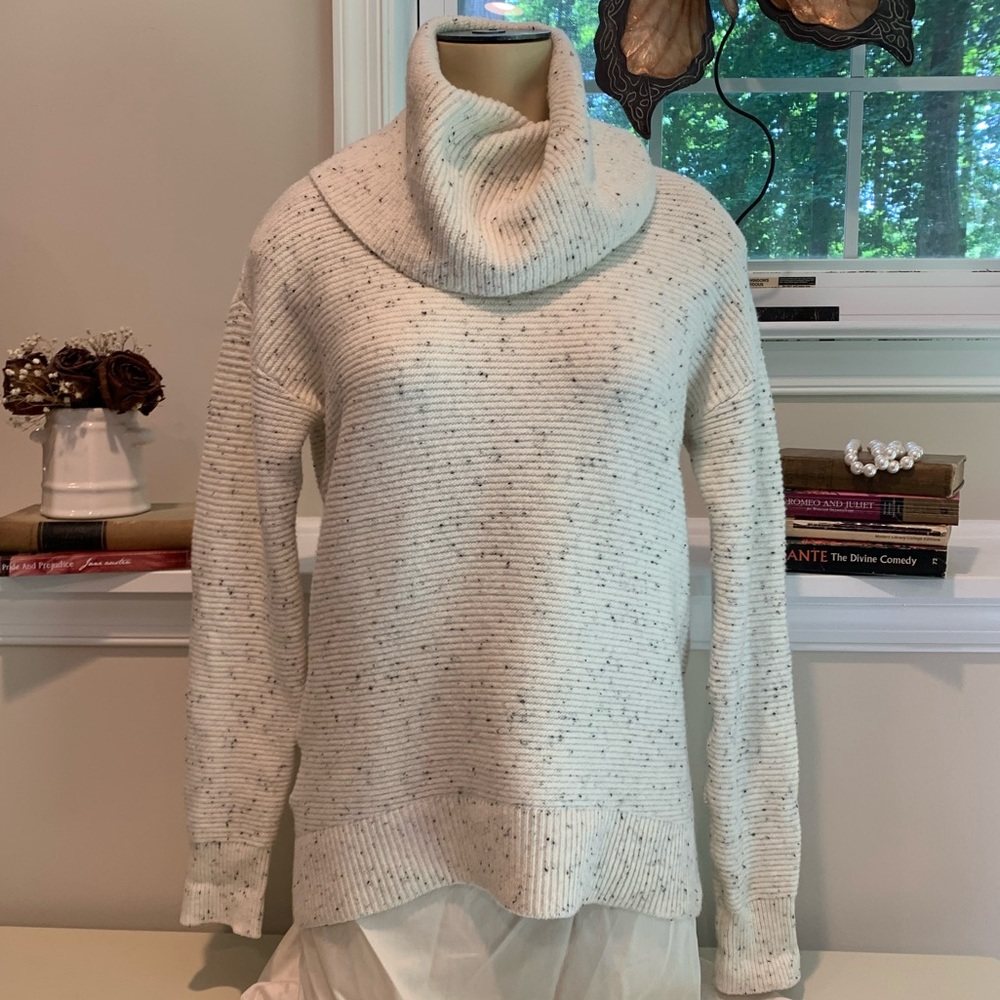 Cute and comfortable cowl neck sweater
